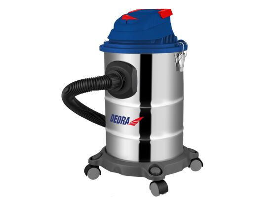 Odkurzacz warsztatowy do pracy na sucho i mokro 1200 W 20 l DEDRA