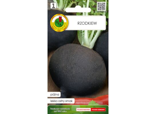 Rzodkiew runder Schwarzer Winter 3 g GC 1 PNOS