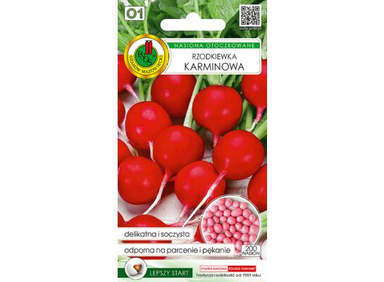 Rzodkiewka karminowa 200 ziaren OT GC O1 PNOS