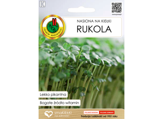 Nasiona na kiełki rukola 10 g GC K PNOS