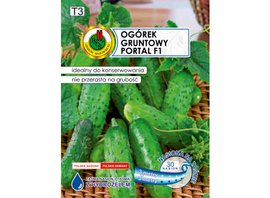 Ogórek gruntowy Portal F1 z hydrożelem 6 m GC T3 PNOS