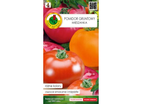 Mieszanka odmianowa - pomidor gruntowy 0,6 g GC 4 PNOS
