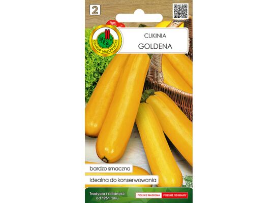 Dynia zwyczajna cukinia Goldena 2 g GC 2 PNOS