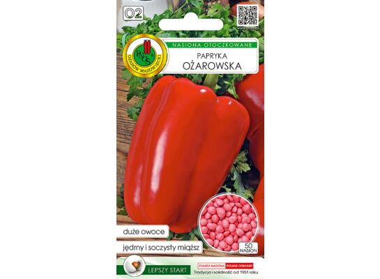 Papryka ożarowska 50 ziaren OT GC O2 PNOS