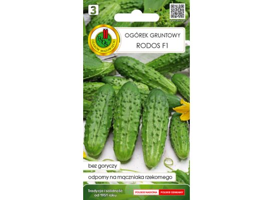Ogórek gruntowy Rodos F1 2 g GC 3 PNOS