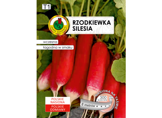 Rzodkiewka Silesia 6 m GC T1 PNOS