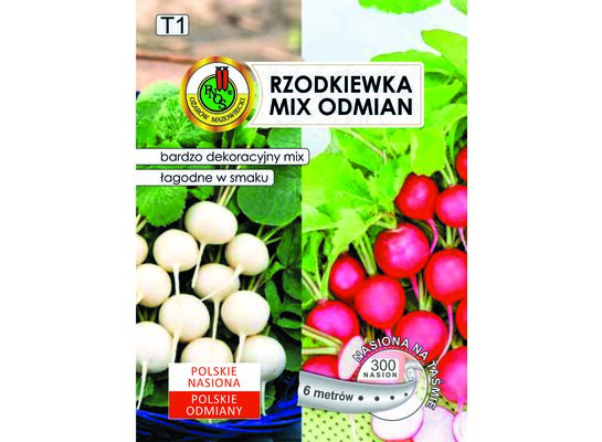 Rzodkiewka krasa + śnieżka 6 m GC T1 PNOS