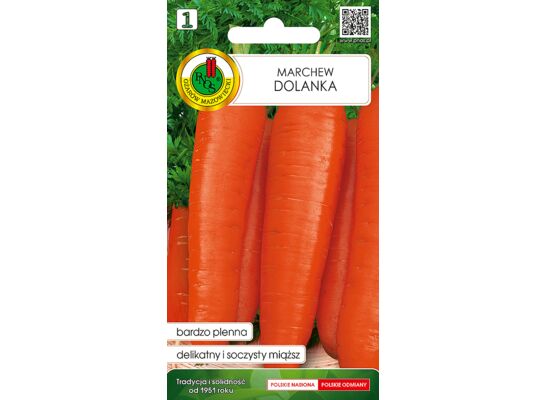 Marchew jadalna dolanka-dolanka Oża 2 g GC 1 PNOS