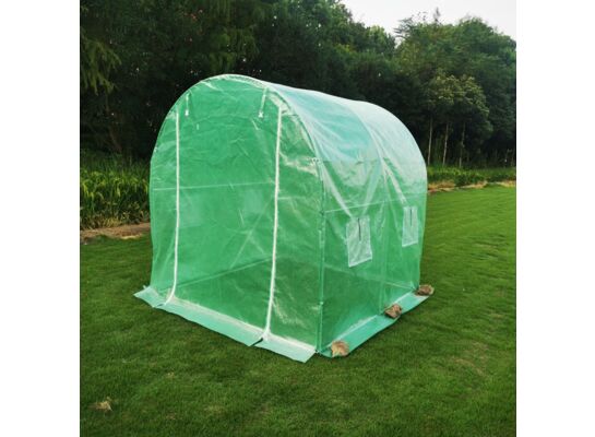 Folia do tunelu foliowego 2,0 x 2,0 x 2,0 m zielony 4,0 m2