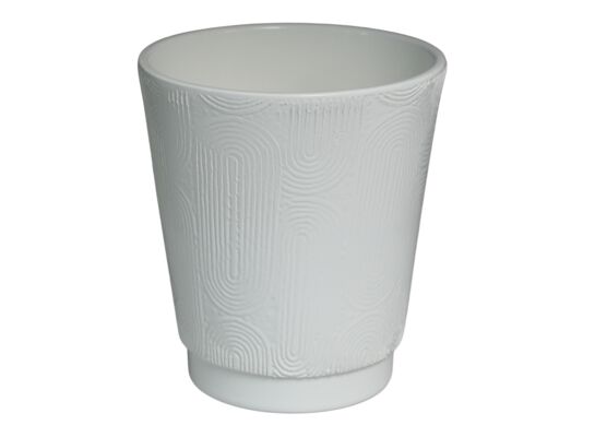 Osłonka storczyk arche 13 cm biała