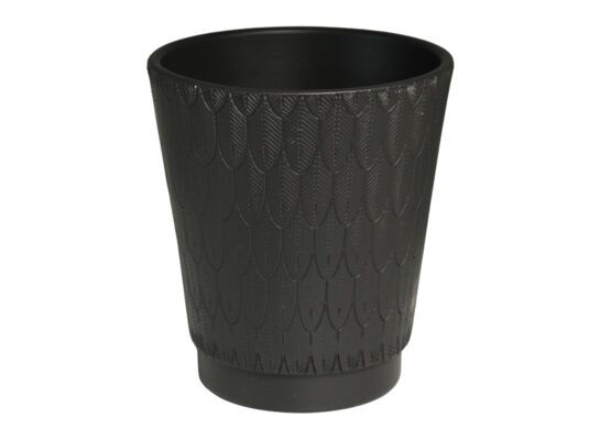 Osłonka storczyk feather 13 cm antracyt mat