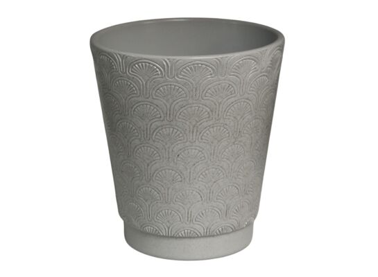 Osłonka storczyk peacock 13 cm kamienny szary