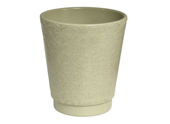 Osłonka storczyk peacock 13 cm kamienny zielony