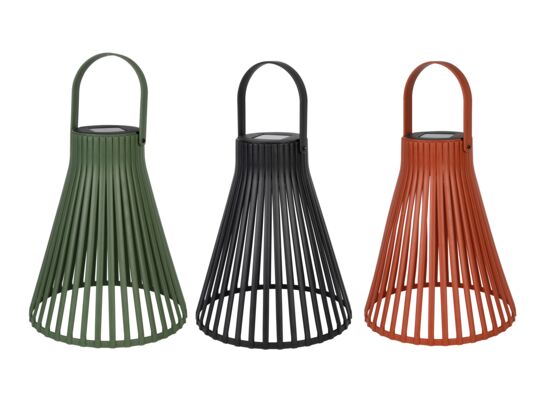 Lampion solarny 20 x 20 x 24,5 cm różne kolory 1 szt.