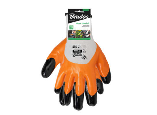 Rękawice ochronne NITROX CLAW FULL nitryl rozmiar 10