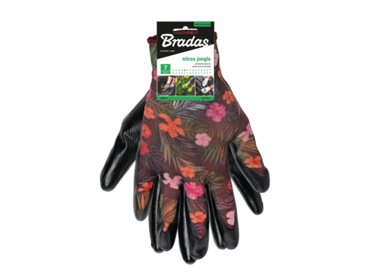 Rękawice ochronne NITROX JUNGLE nitryl rozmiar 7