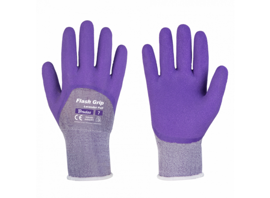 Rękawice ochronne FLASH GRIP LAVENDER FULL rozmiar 6