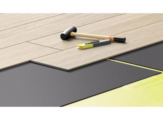Podkład pod panele EXPERT szary mat gr. 5,0 mm 5,0 m2 kl.1 Abler
