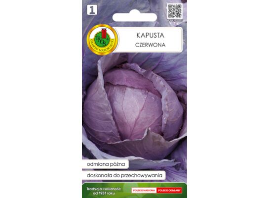 Kapusta głowiasta czerwona Langedijker Bewaar 2 1 g GC 1 PNOS