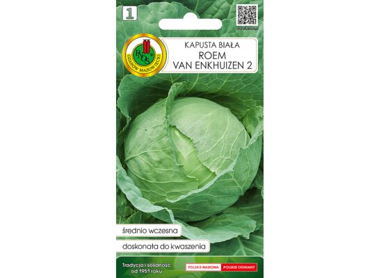 Kapusta głowiasta biała Roem Van Enkhuizen 2 1 g GC 1 PNOS