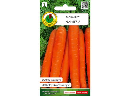 Marchew jadalna Nantes 3 2 g GC 1 PNOS
