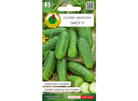 Ogórek gruntowy Tarot F1 2 g GC 3 PNOS