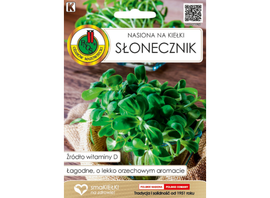 Nasiona na kiełki słonecznik 40 g GC K PNOS