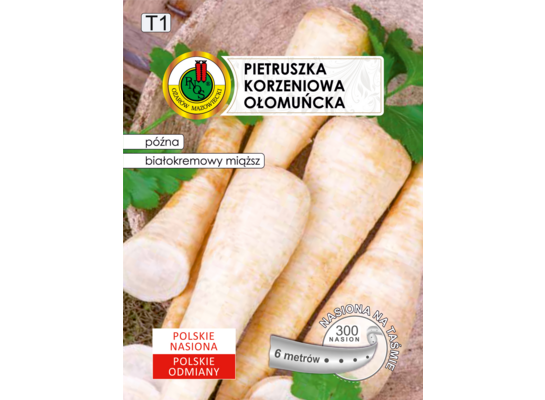 Pietruszka korzeniowa ołomuńcka 6 m GC T1 PNOS