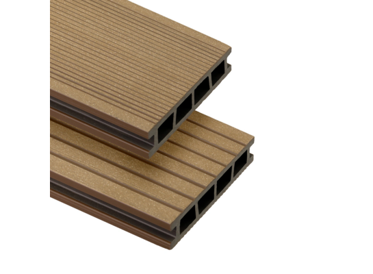 Deska tarasowa szczotkowana WPC dł. 2,4 m Wild Teak