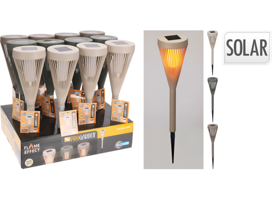 Lampa solarna LED 3 ass clrs