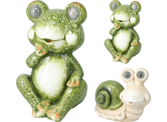 Zwierzątka ogrodowe solarne 3ass rożne wzory