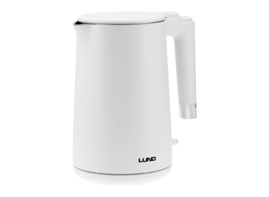 Czajnik elektryczny 1,5 l biały, cool touch Lund