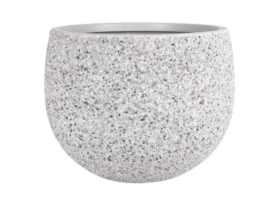 Donica mrozoodporna Rocky niska 410605/4 kamienny szary 27 x 20 cm