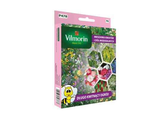 Mieszanka miododajna - długo kwitnący ogród 100 g Vilmorin