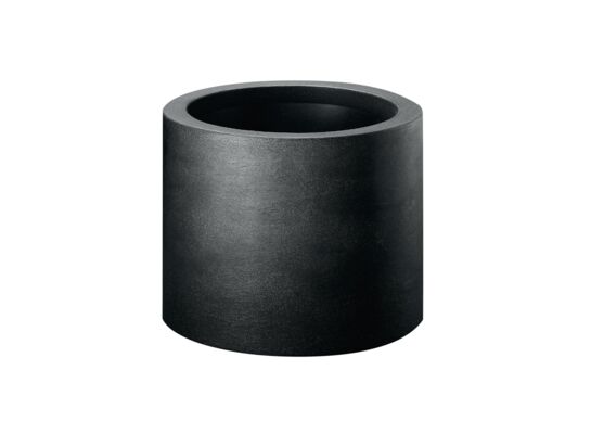 Doniczka Kubus okrągła Ø 40 cm antracytowa