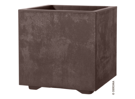 Donica Cubo Millenium R 25 cm brązowa