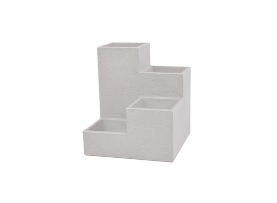 Doniczka Kubus kaskadowa duża, piaskowa