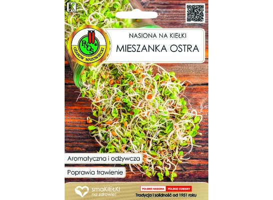 Nasiona na kiełki mieszanka ostra 30 g GC K PNOS