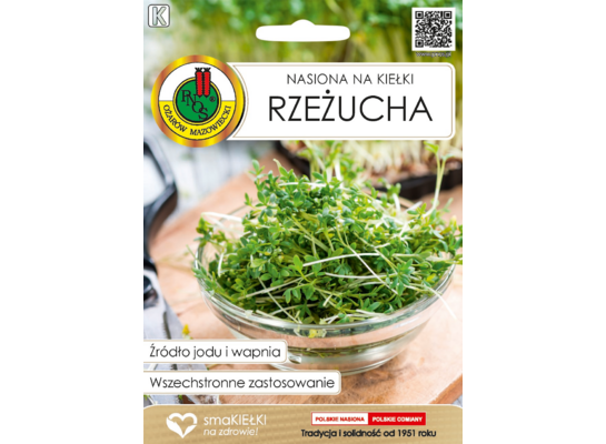 Nasiona na kiełki rzeżucha 30 g GC K PNOS