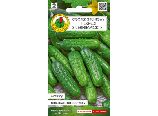 Ogórek gruntowy Hermes skierniewicki F1 2 g GC 2 PNOS