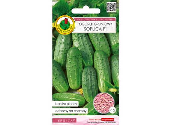 Ogórek gruntowy Soplica F1 inkrustowany 5 g GC inkrust PNOS