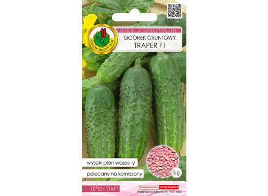 Ogórek gruntowy Traper F1 inkrustowany 5 g GC inkrust PNOS