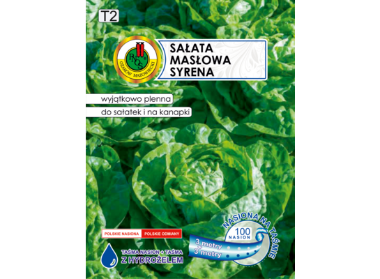 Sałata masłowa Syrena z hydrożelem 6 m GC T2 PNOS