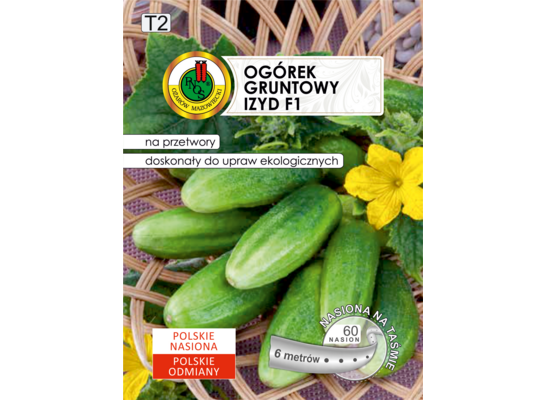 Ogórek gruntowy Izyd F1 6 m GC T2 PNOS