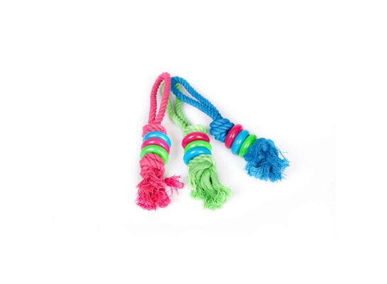 Sznur z pierścieniami denta, Fresh, 100 g x 30 cm, Dingo