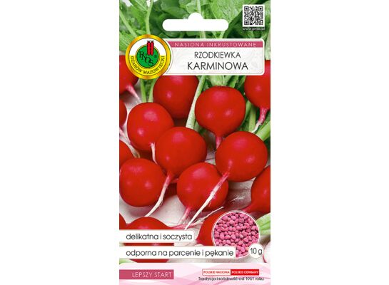 Rzodkiewka Karminowa inkrustowana 10 g GC inkrust PNOS