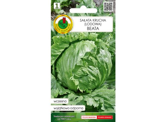 Sałata głowiasta krucha Beata 0,5 g GC 1 PNOS