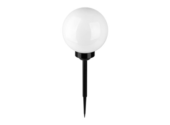 Lampa LED solarna wbijana kula ogrodowa 25 cm