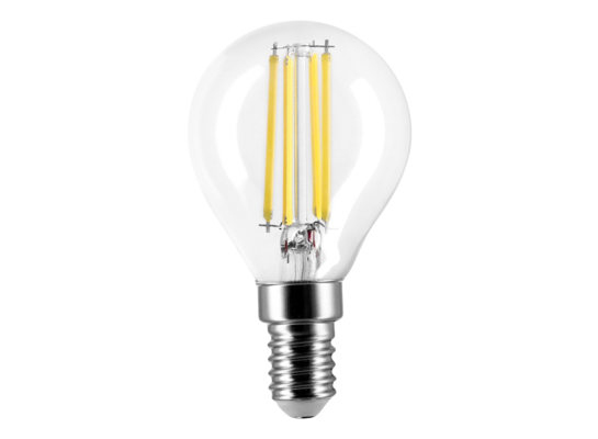 Żarówka LED filament E14 G45 4W NW