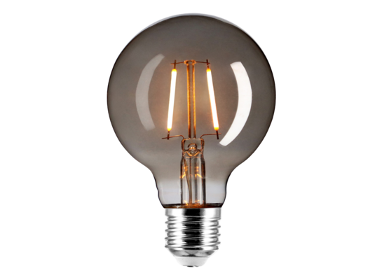 Żarówka LED filament S E27 G80 2W WW